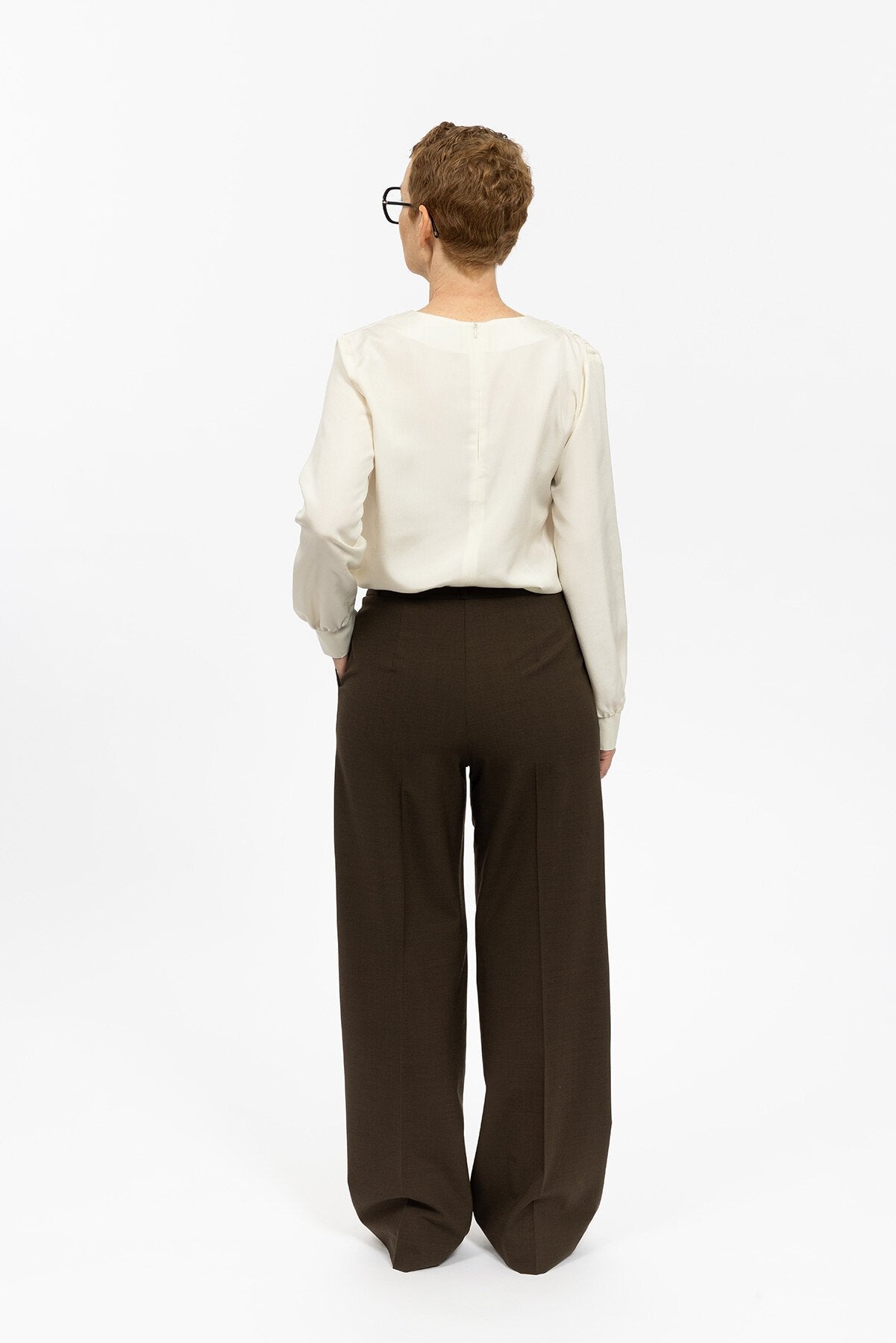 Hose MARLA, dunkelbraun