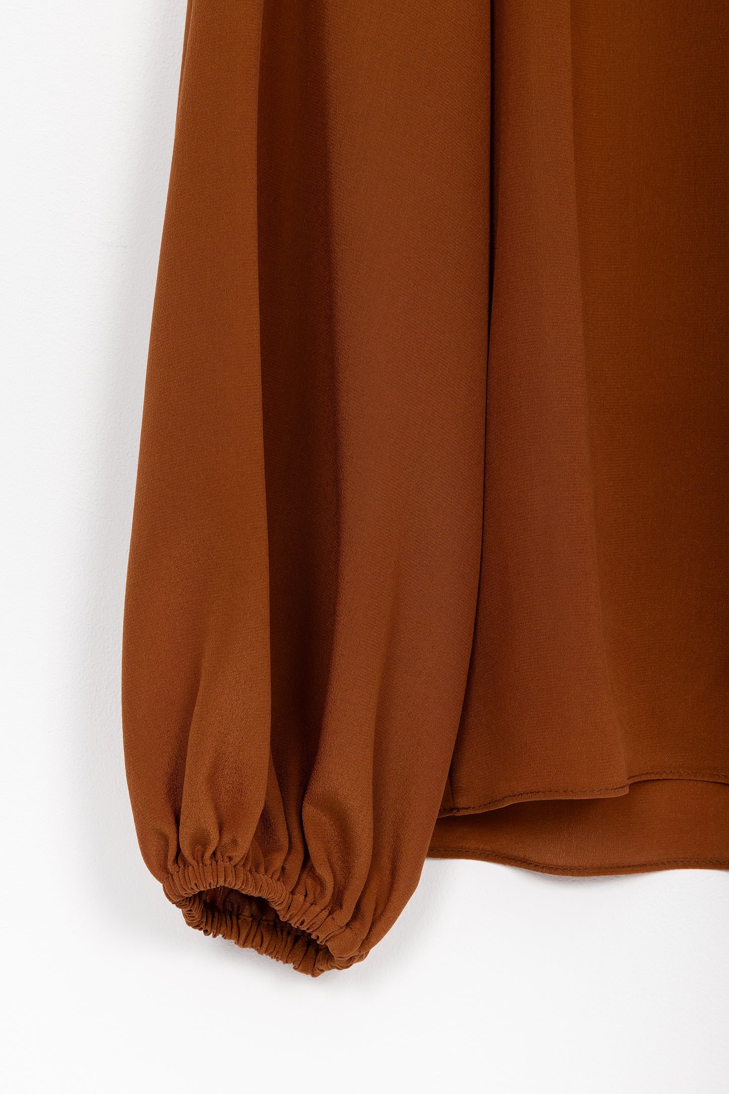 Bluse LISSI, Seide cognac