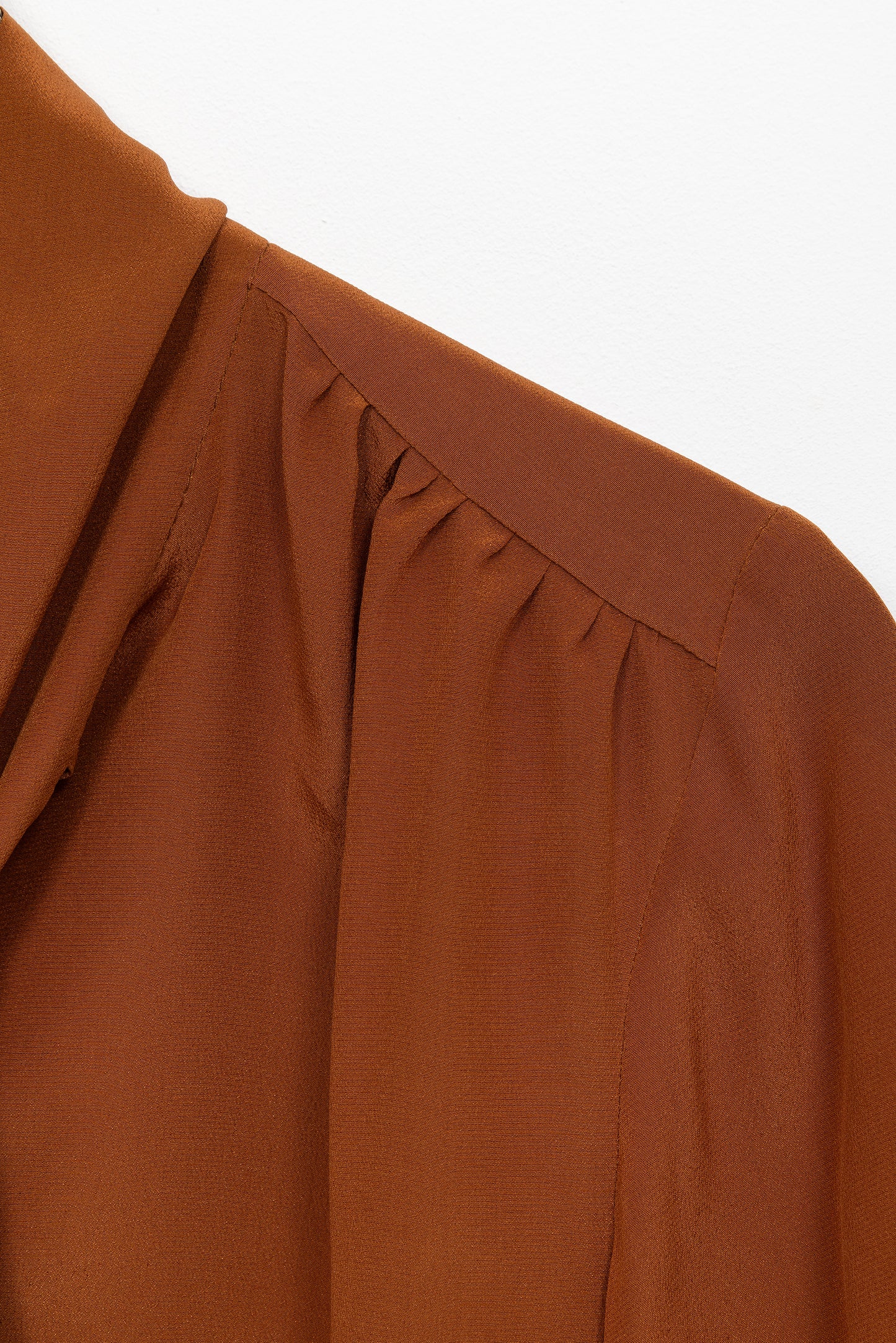 Bluse LISSI, Seide cognac